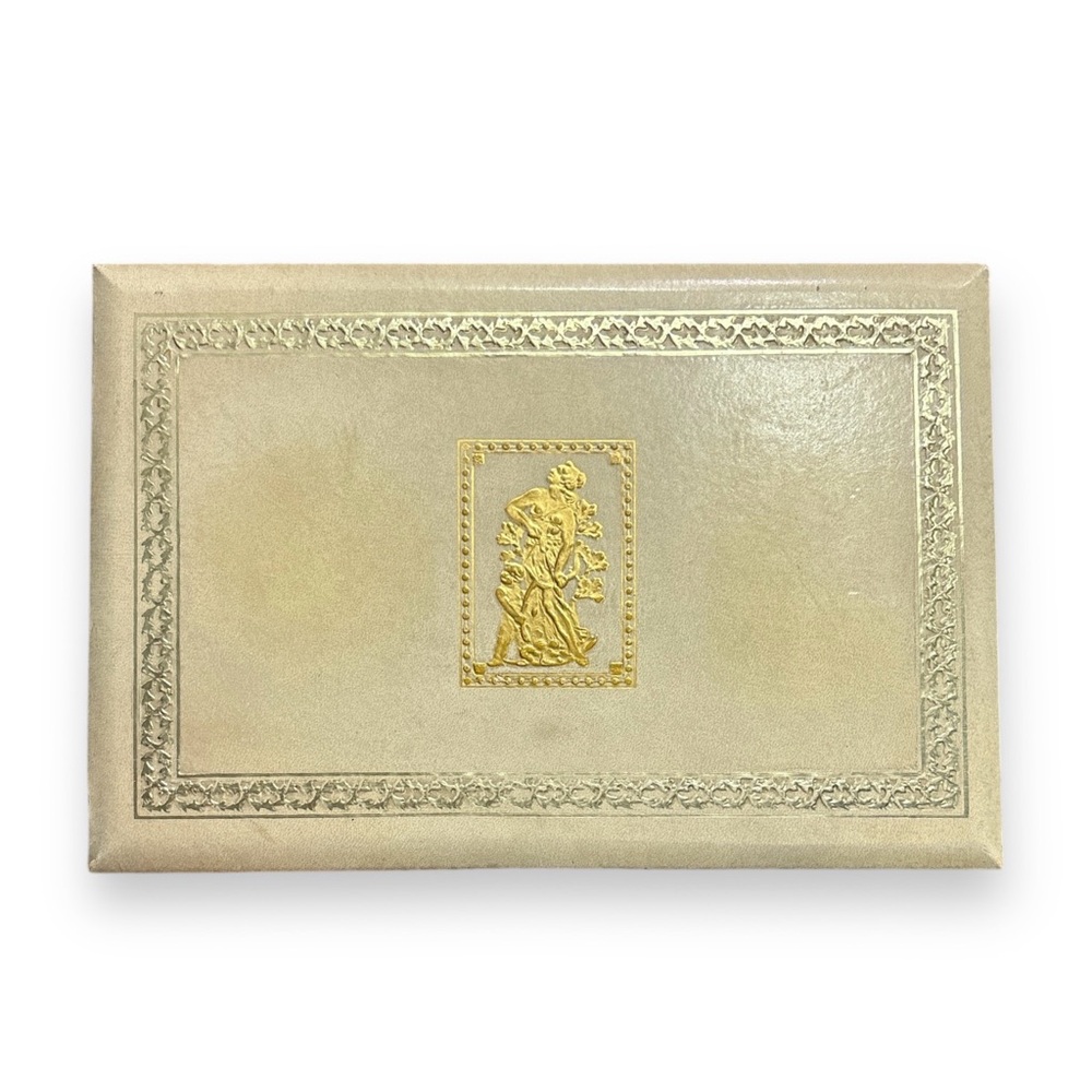 BARONET  Large Ivory Neoclassical Jewelry Box VINTAGE - Picture 9 of 9
